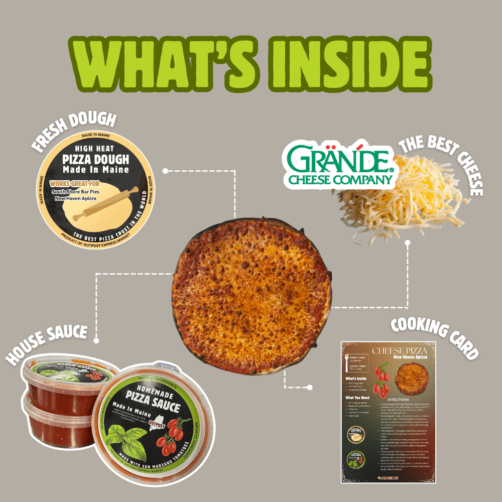 Close-up of New Haven pizza showing crispy edges and thin crust texture